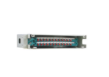China 19&quot; Rack Mounted Optical Distribution Frame 12-144c With 12ports Lc/ Fc / Sc / St Splice Tray Sliding supplier